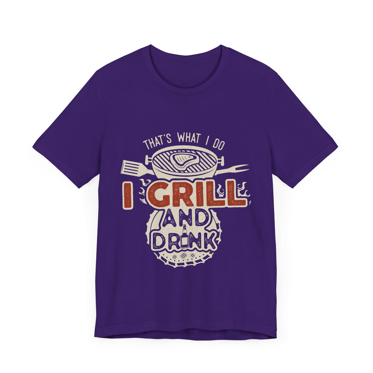 I Grill and Drink - Unisex Jersey Short Sleeve Tee - To Be Designs