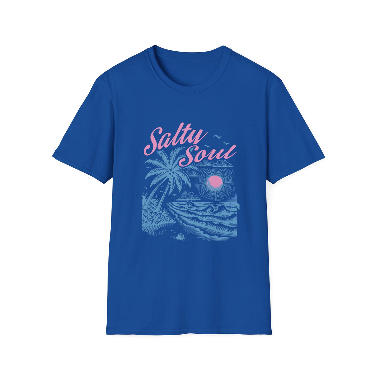 Salty Soul T-Shirt, Beach Vibes Tee, Unisex Summer Shirt, Gift for Coastal Lovers, Casual Everyday Wear