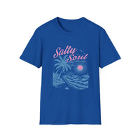 Salty Soul T-Shirt, Beach Vibes Tee, Unisex Summer Shirt, Gift for Coastal Lovers, Casual Everyday Wear