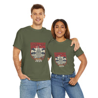 Government Shutdown Unisex Heavy Cotton Tee, Casual Wear, Political Statement, Gift for Activists, Unisex Graphic Tee