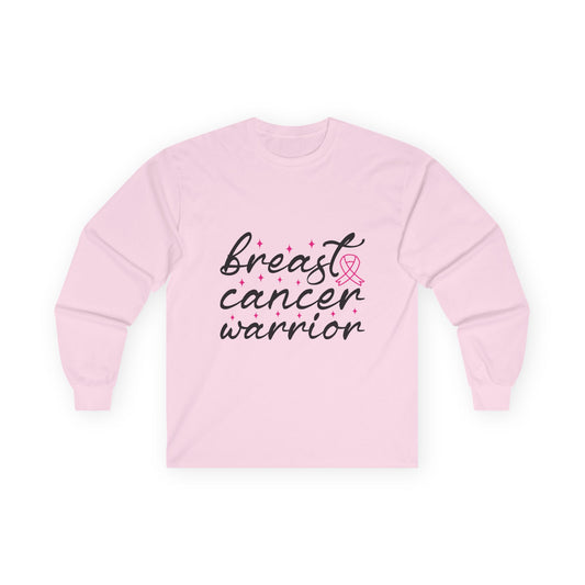 Breast Cancer Warrior Long Sleeve Tee