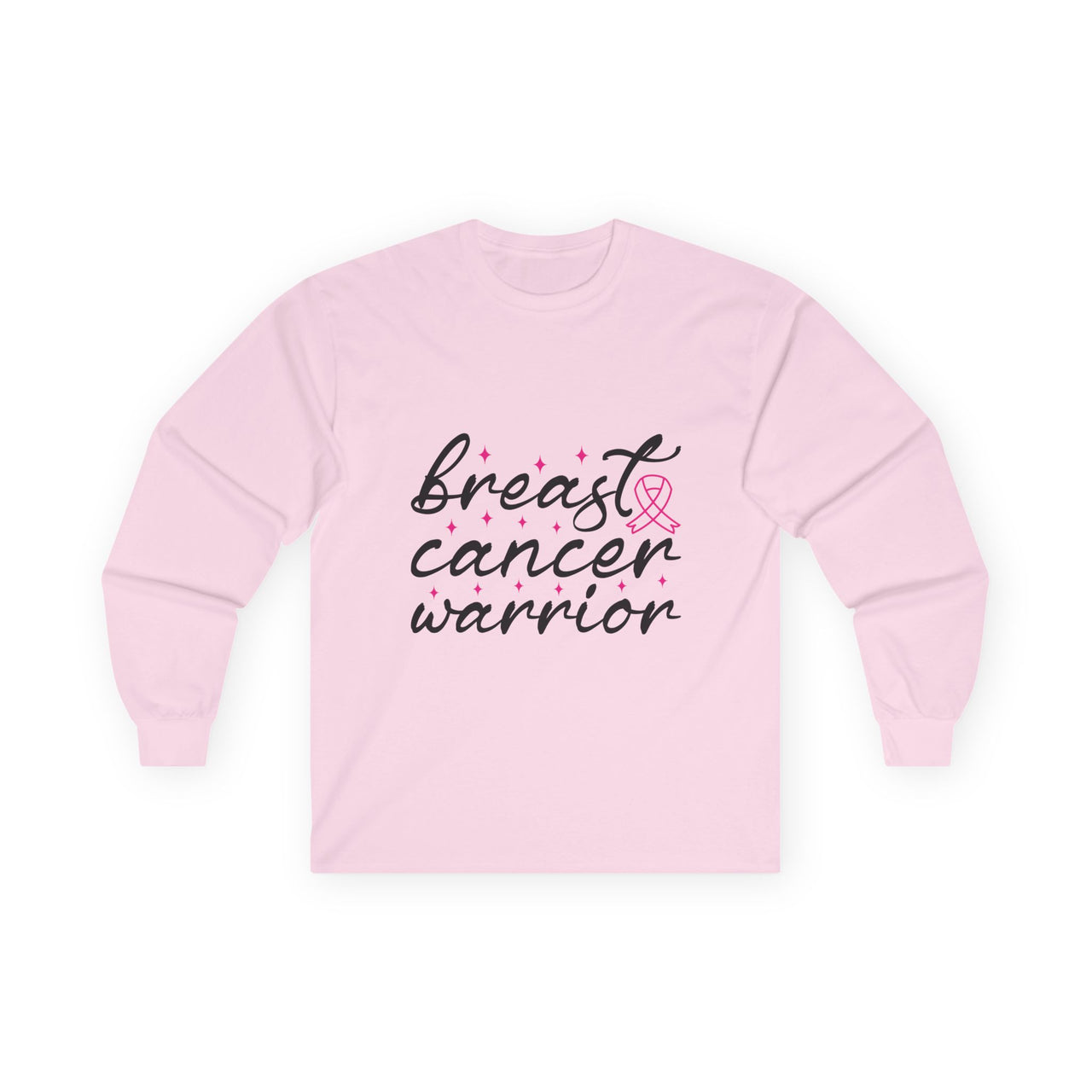 Breast Cancer Warrior Long Sleeve Tee