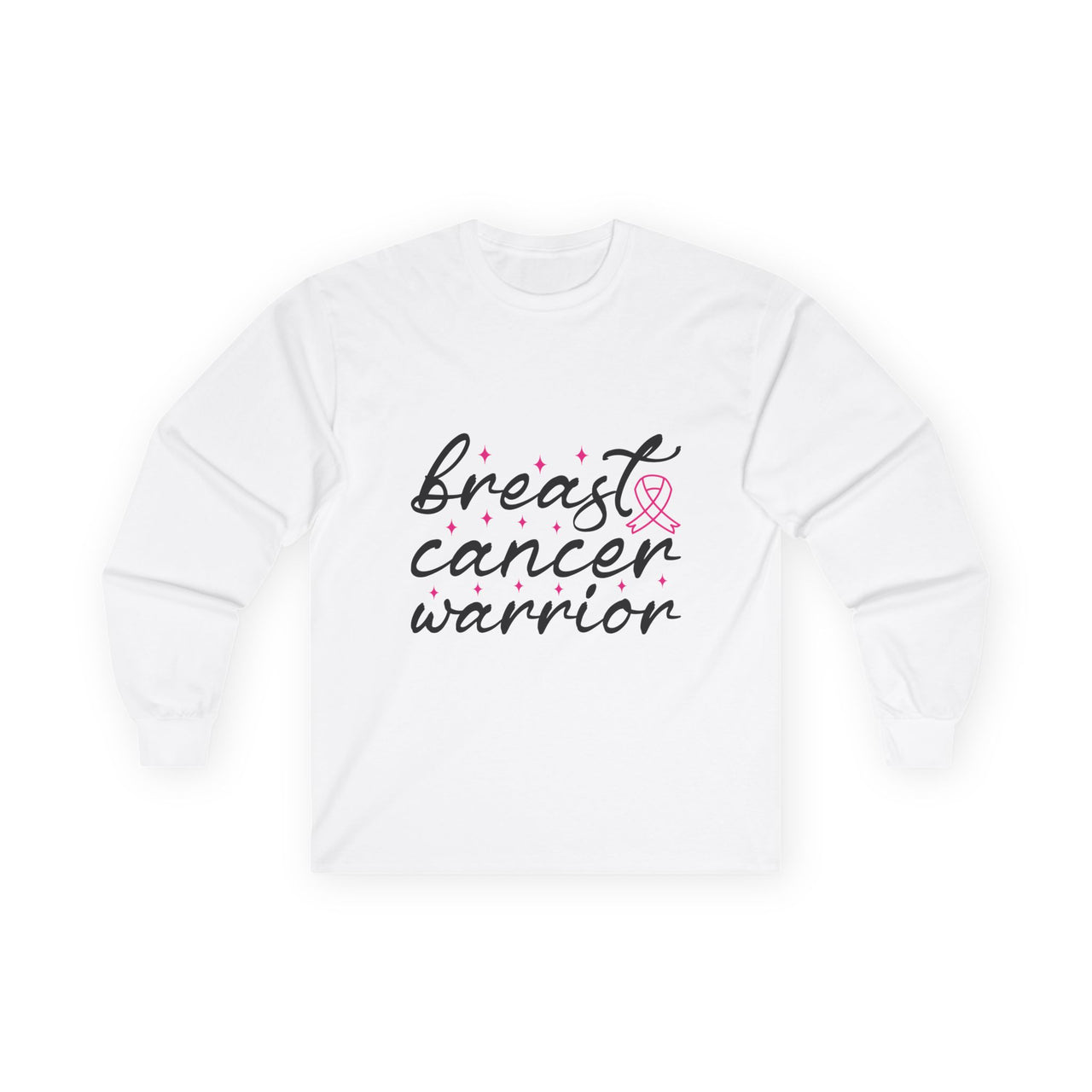 Breast Cancer Warrior Long Sleeve Tee