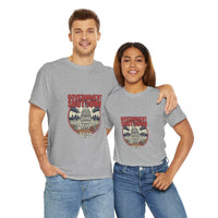 Government Shutdown Unisex Heavy Cotton Tee, Casual Wear, Political Statement, Gift for Activists, Unisex Graphic Tee