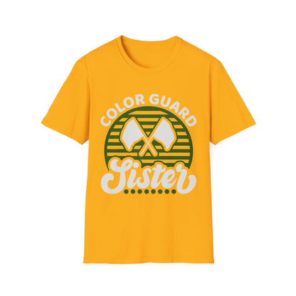Color Guard Sister Unisex Softstyle T-Shirt