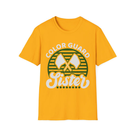 Color Guard Sister Unisex Softstyle T-Shirt