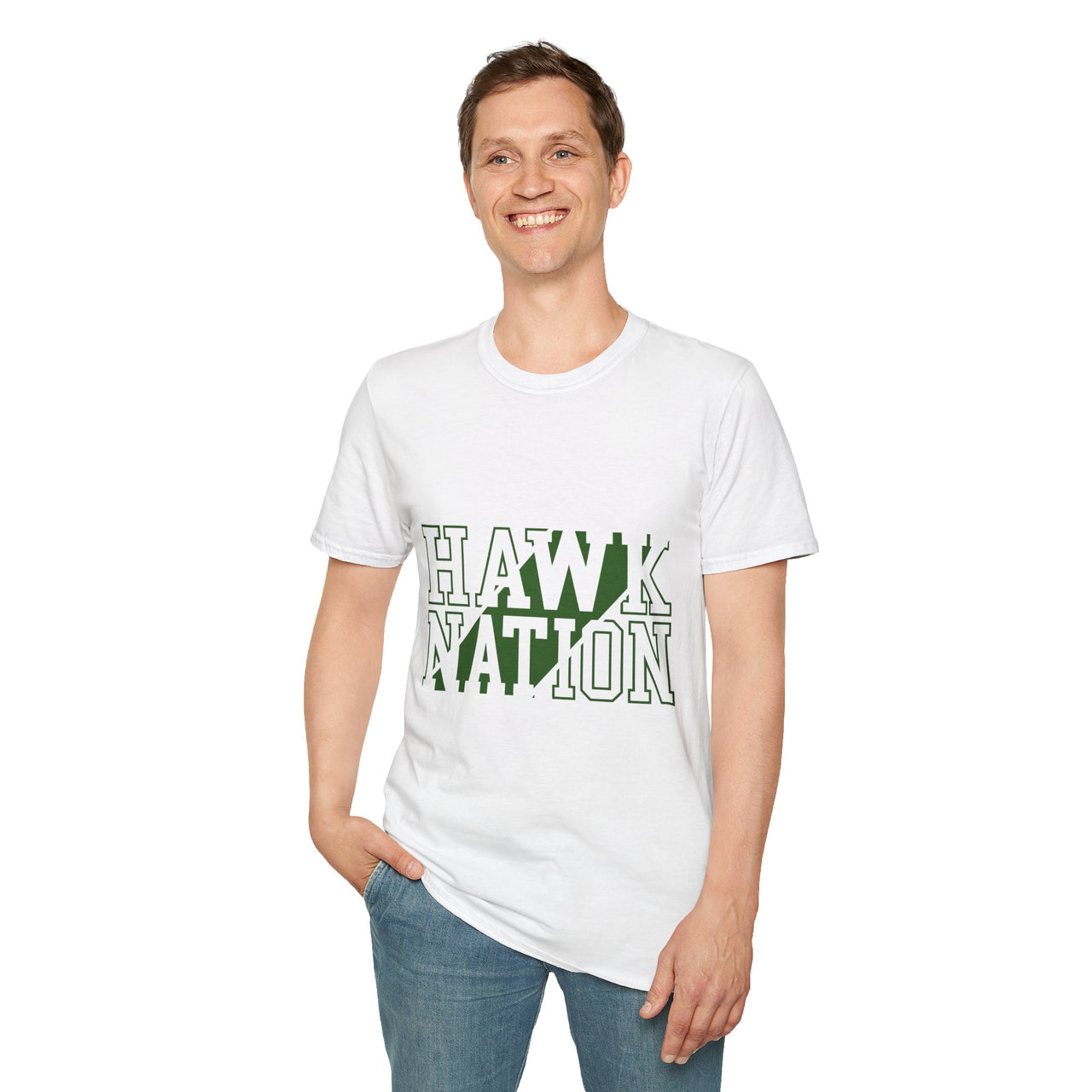Hawk Nation - Unisex Softstyle T-Shirt