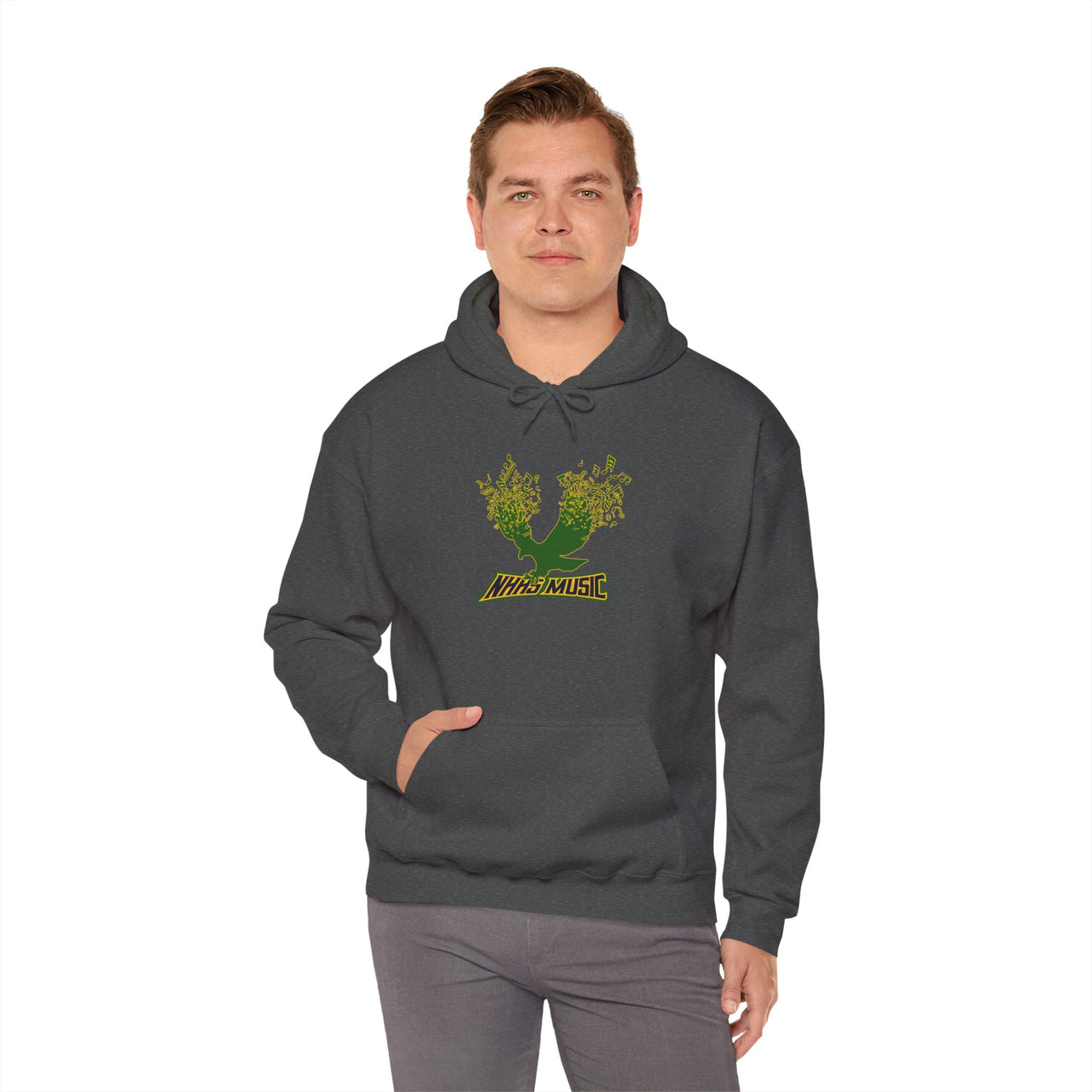 NHHS Music Unisex Hoodie, Eco-Friendly Sweatshirt, Gift for Music Lovers, Fall Fashion, Inspirational Apparel