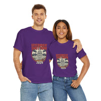Government Shutdown Unisex Heavy Cotton Tee, Casual Wear, Political Statement, Gift for Activists, Unisex Graphic Tee