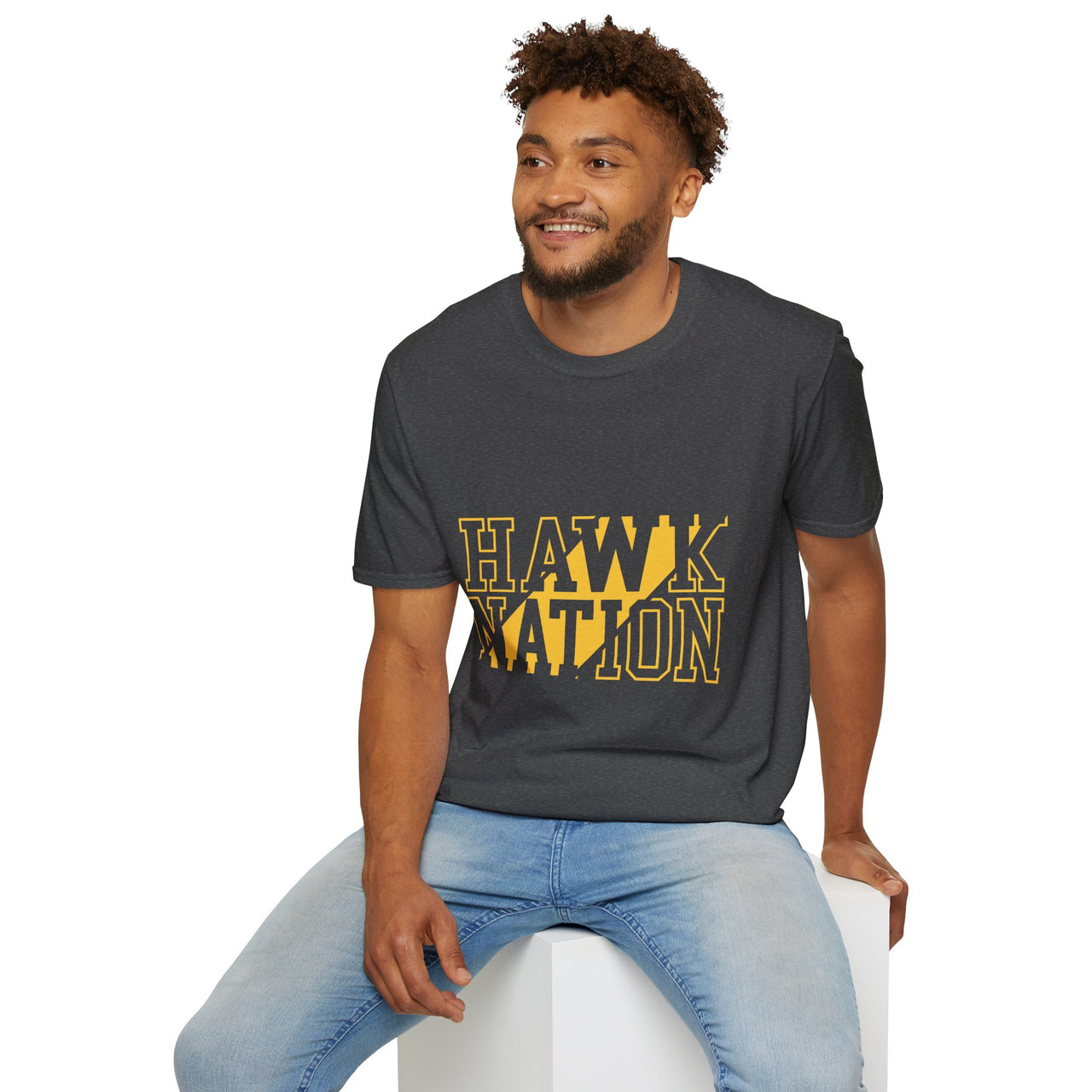 Hawk Nation - Unisex Softstyle T-Shirt