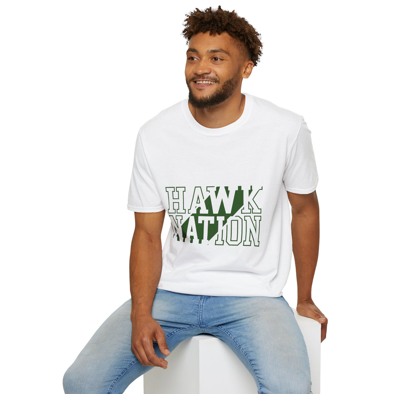 Hawk Nation - Unisex Softstyle T-Shirt