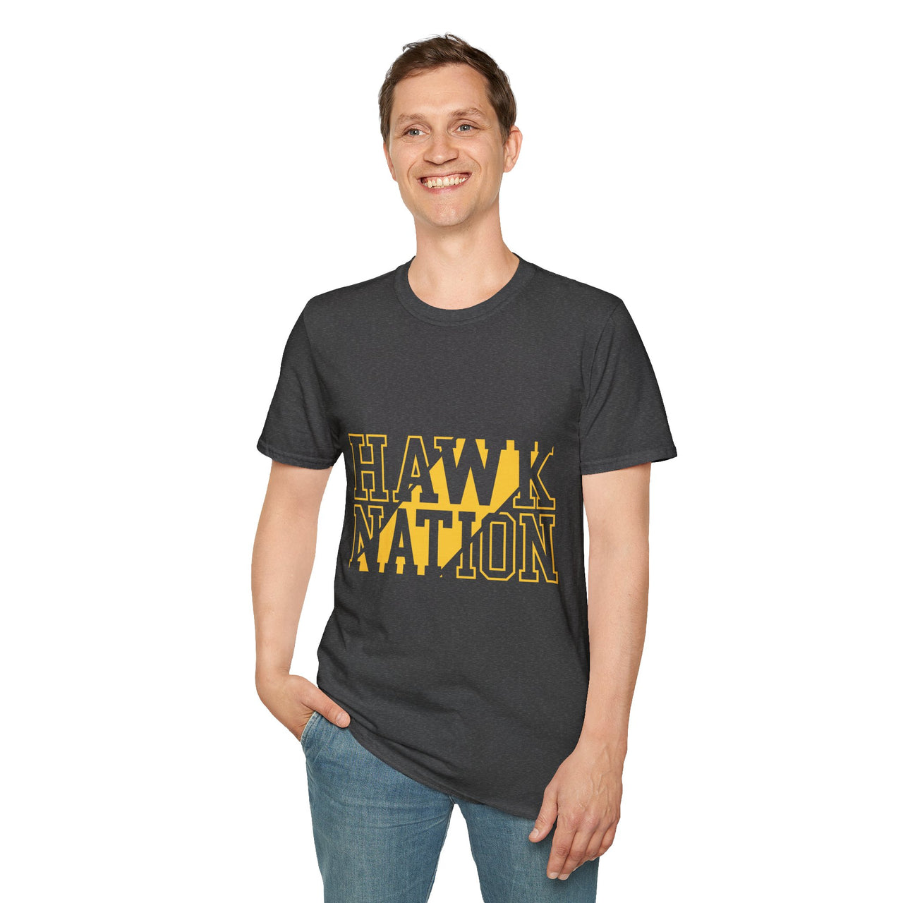 Hawk Nation - Unisex Softstyle T-Shirt