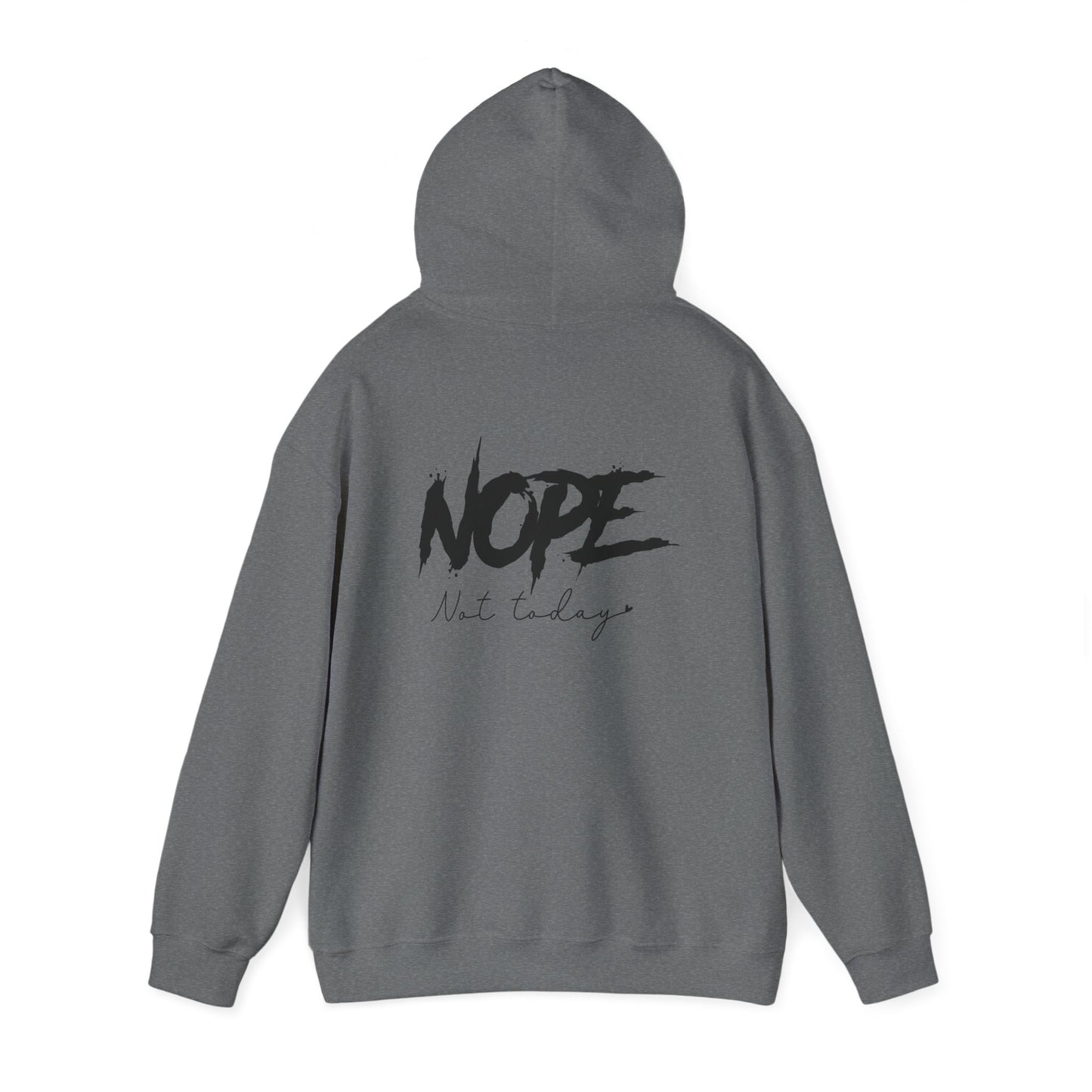 Trendy Unisex Hoodie with ‘NOPE Not Today’ Design, Stylish Casual Wear, Cozy Gift for Her or Him, Perfect for Everyday Comfort, Ideal [...] - To Be Designs