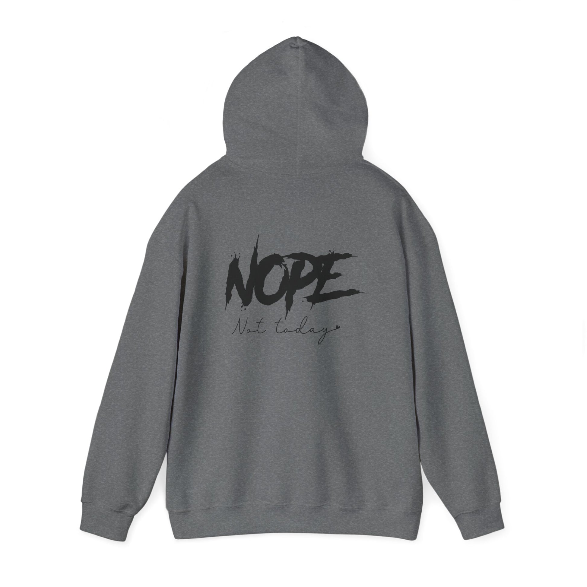 Trendy Unisex Hoodie with ‘NOPE Not Today’ Design, Stylish Casual Wear, Cozy Gift for Her or Him, Perfect for Everyday Comfort, Ideal [...] - To Be Designs
