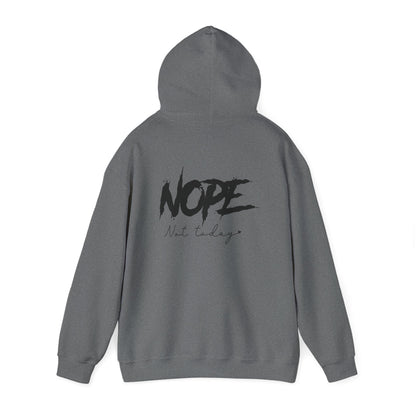 Trendy Unisex Hoodie with ‘NOPE Not Today’ Design, Stylish Casual Wear, Cozy Gift for Her or Him, Perfect for Everyday Comfort, Ideal [...] - To Be Designs