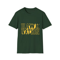 Hawk Nation - Unisex Softstyle T-Shirt
