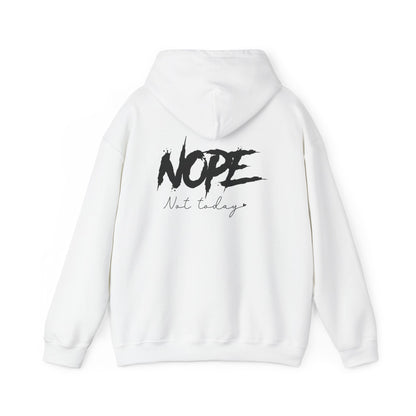 Trendy Unisex Hoodie with ‘NOPE Not Today’ Design, Stylish Casual Wear, Cozy Gift for Her or Him, Perfect for Everyday Comfort, Ideal [...] - To Be Designs