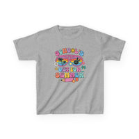 Summer Vibes Kids Tee, School's Out Shirt, Kids Summer T-Shirt, Fun Graphic Tee, Youth Casual Wear - To Be Designs