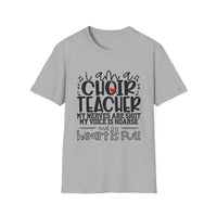 Heartfelt Choir Teacher T-Shirt, Music Educator Gift, Unisex Tee, Teacher Appreciation, Back to School, Cute and Comfy Shirt
