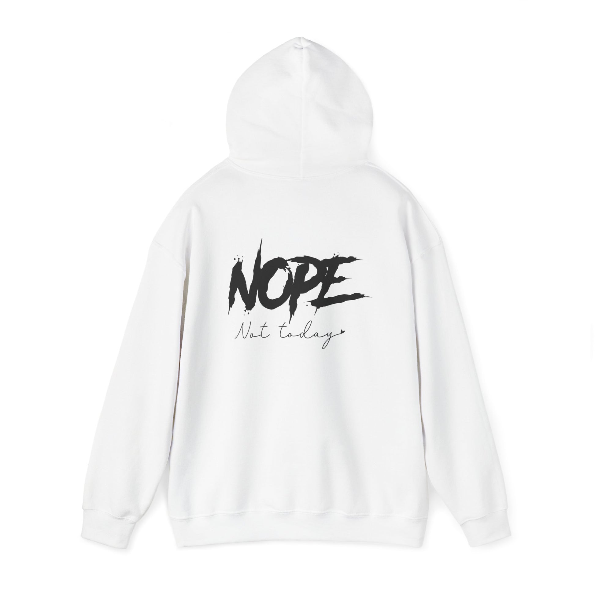 Trendy Unisex Hoodie with ‘NOPE Not Today’ Design, Stylish Casual Wear, Cozy Gift for Her or Him, Perfect for Everyday Comfort, Ideal [...] - To Be Designs