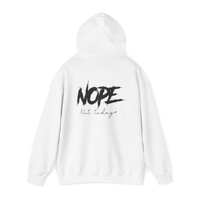 Trendy Unisex Hoodie with ‘NOPE Not Today’ Design, Stylish Casual Wear, Cozy Gift for Her or Him, Perfect for Everyday Comfort, Ideal [...] - To Be Designs