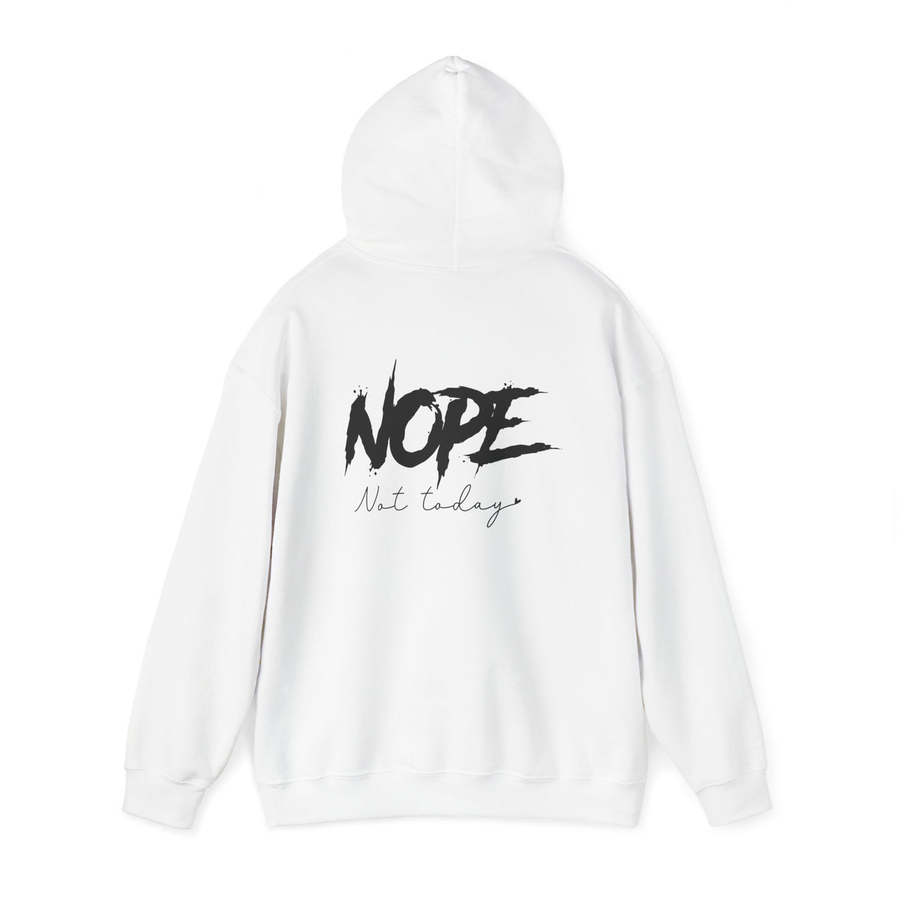 Trendy Unisex Hoodie with ‘NOPE Not Today’ Design, Stylish Casual Wear, Cozy Gift for Her or Him, Perfect for Everyday Comfort, Ideal [...] - To Be Designs
