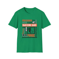 Marching Band Unisex Softstyle T-Shirt, Music Lover Tee, Drum Corps Apparel, Band Performance Shirt, Gift for Musicians, Marching [...] - To Be Designs