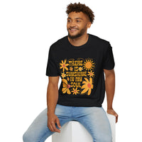 Sunshine in My Soul T-Shirt, Bright Floral Tee, Inspirational Shirt, Gift for Friend, Summer Outfit, Casual Wear - To Be Designs