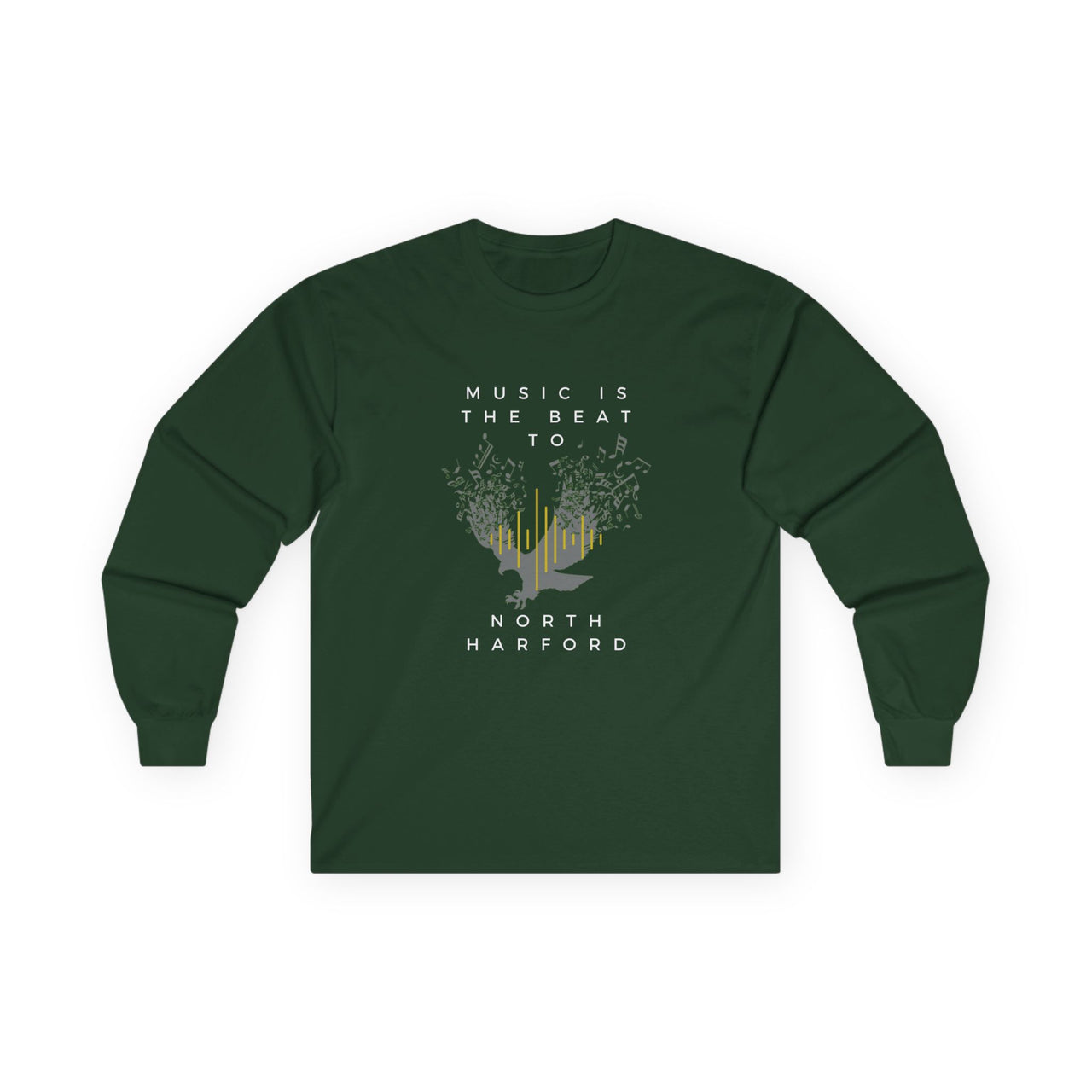 Music Is Life of North Harford - Unisex Long Sleeve Tee - To Be Designs