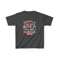Summer Vibes Kids Tee, School's Out Shirt, Kids Summer T-Shirt, Fun Graphic Tee, Youth Casual Wear - To Be Designs