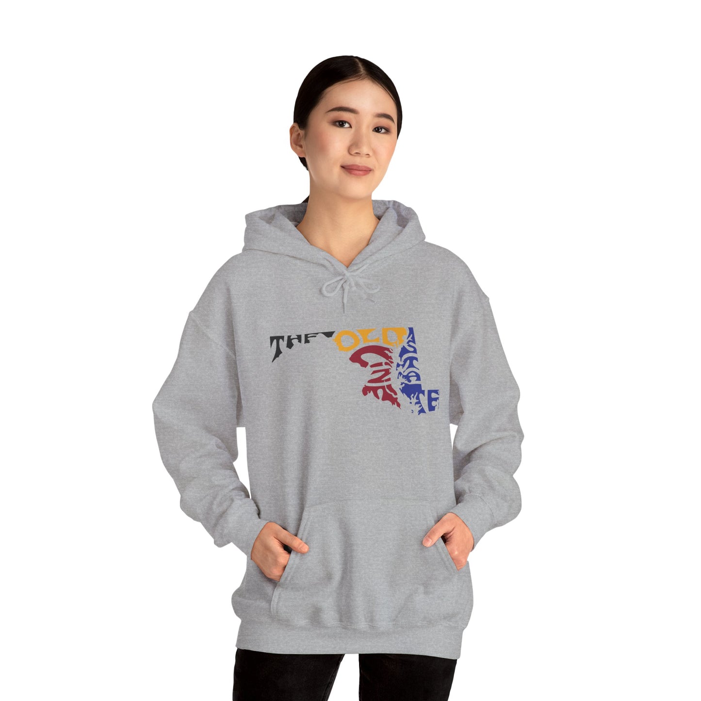 The Old Line State Vibrant Graphic Hooded Sweatshirt - Cozy Unisex Fashion, Perfect for Casual Outings, Gift for Friends, Stay Warm This Winter, Trendy [...]