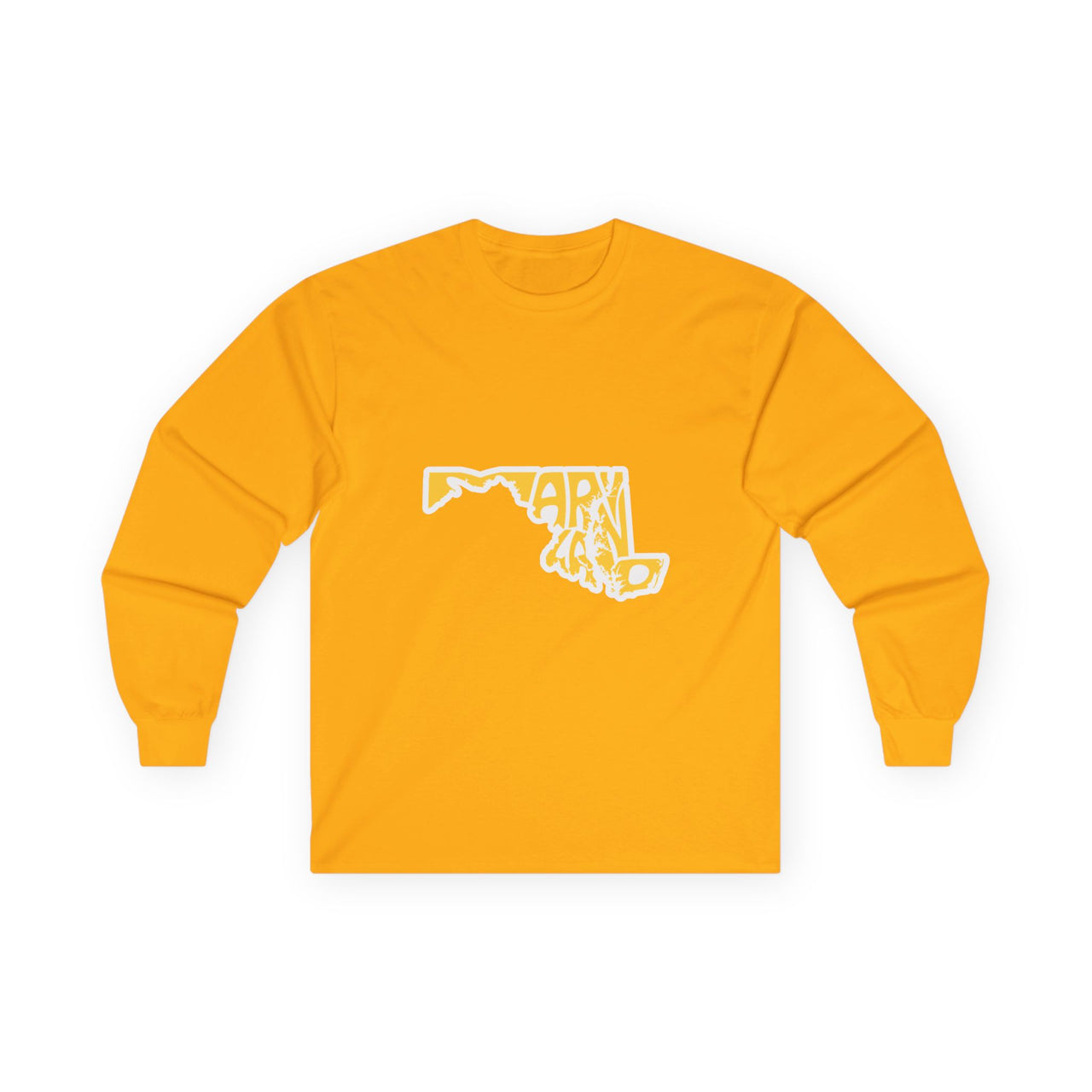 Maryland State Unisex Long Sleeve Tee