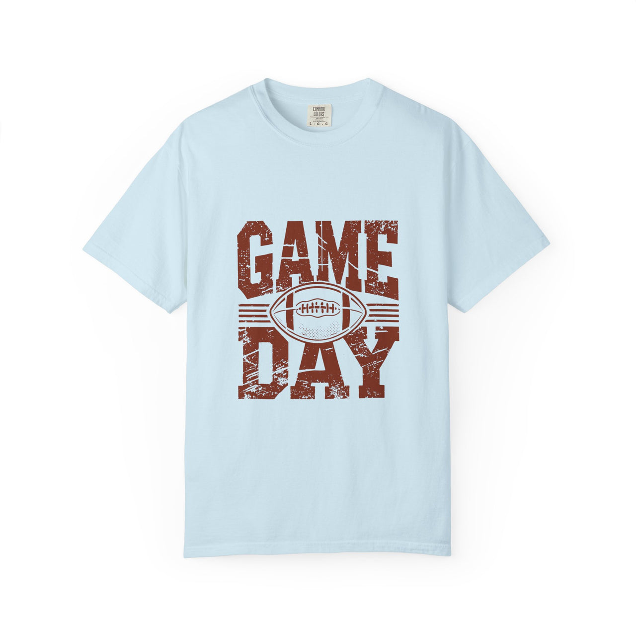 Game Day Unisex Garment-Dyed T-shirt, Football Tee, Sports Apparel, Gift for Him, Casual Wear, Tailgate Outfit, Game Night Shirt