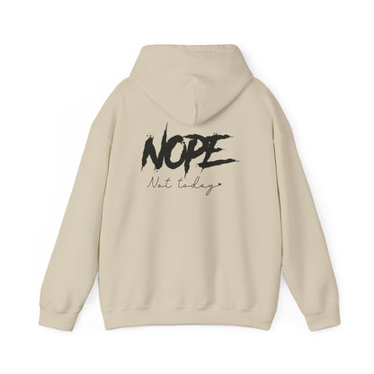 Trendy Unisex Hoodie with ‘NOPE Not Today’ Design, Stylish Casual Wear, Cozy Gift for Her or Him, Perfect for Everyday Comfort, Ideal [...] - To Be Designs