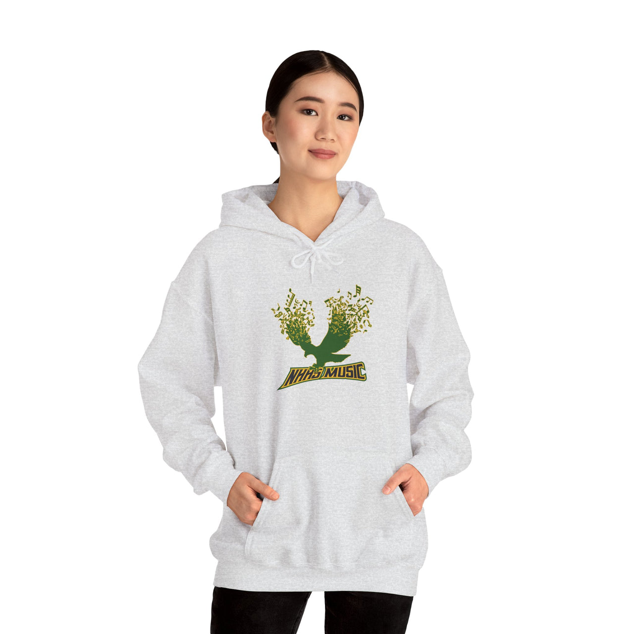 NHHS Music Unisex Hoodie, Eco-Friendly Sweatshirt, Gift for Music Lovers, Fall Fashion, Inspirational Apparel