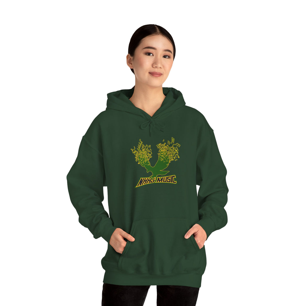 NHHS Music Unisex Hoodie, Eco-Friendly Sweatshirt, Gift for Music Lovers, Fall Fashion, Inspirational Apparel