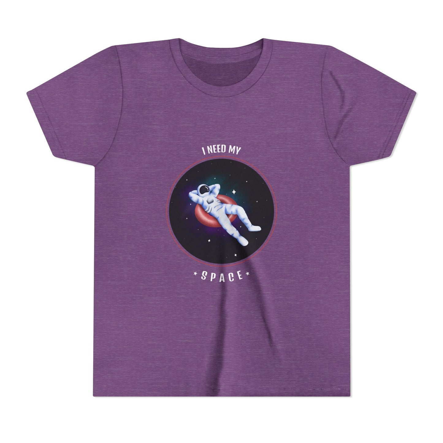 Youth Space-Themed Short Sleeve Tee - "I Need My Space" - Galaxy T-Shirt for Kids, Astronaut Gift, Children's Apparel, Birthday Gift, [...]