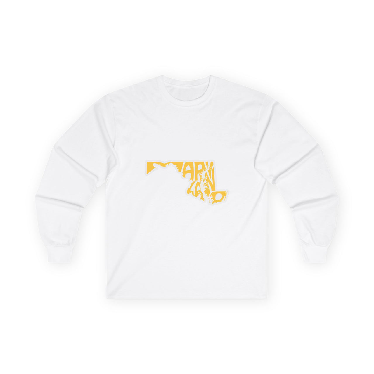 Maryland State Unisex Long Sleeve Tee