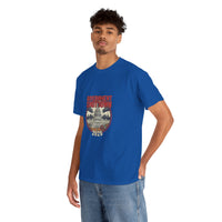 Government Shutdown Unisex Heavy Cotton Tee, Casual Wear, Political Statement, Gift for Activists, Unisex Graphic Tee