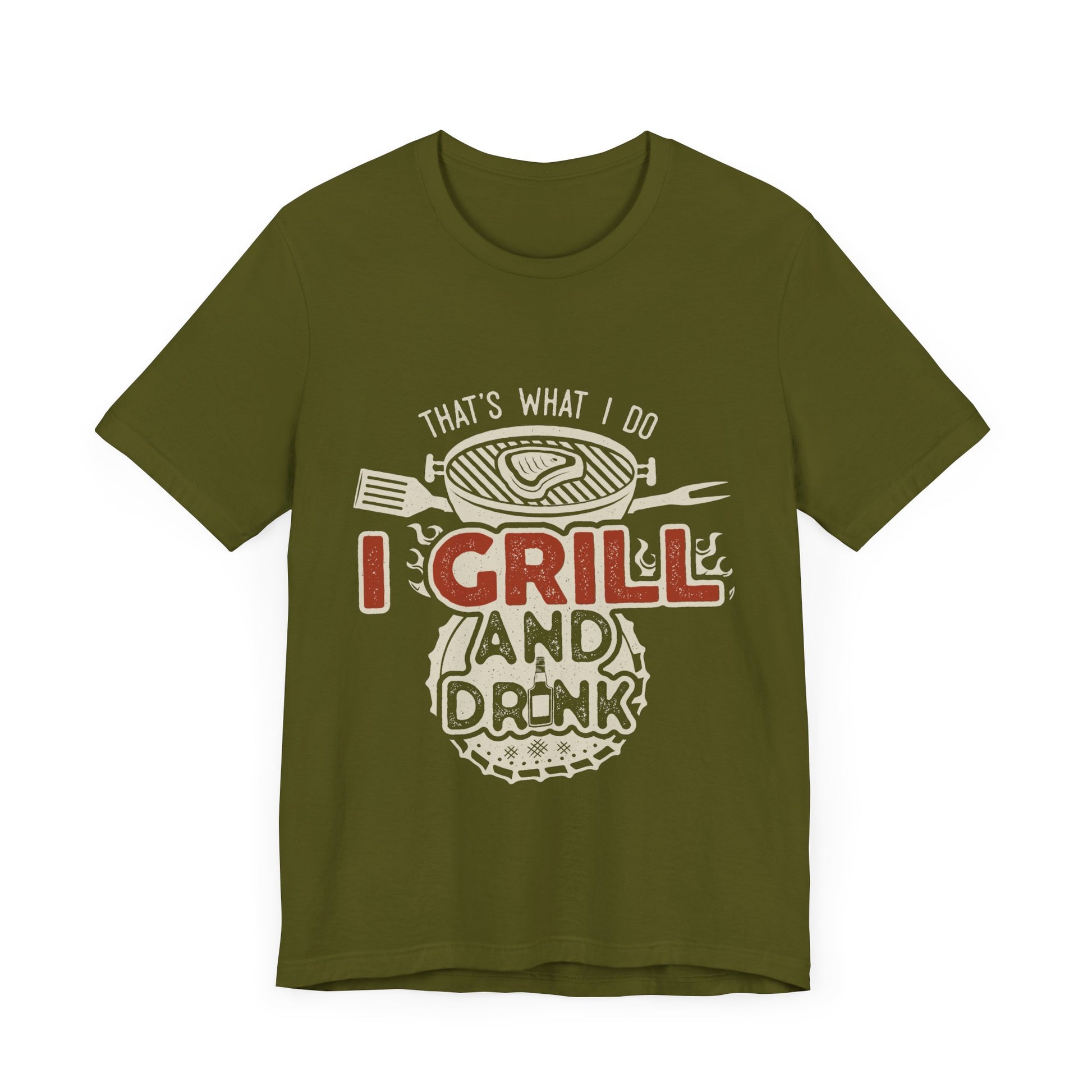I Grill and Drink - Unisex Jersey Short Sleeve Tee - To Be Designs