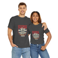 Government Shutdown Unisex Heavy Cotton Tee, Casual Wear, Political Statement, Gift for Activists, Unisex Graphic Tee