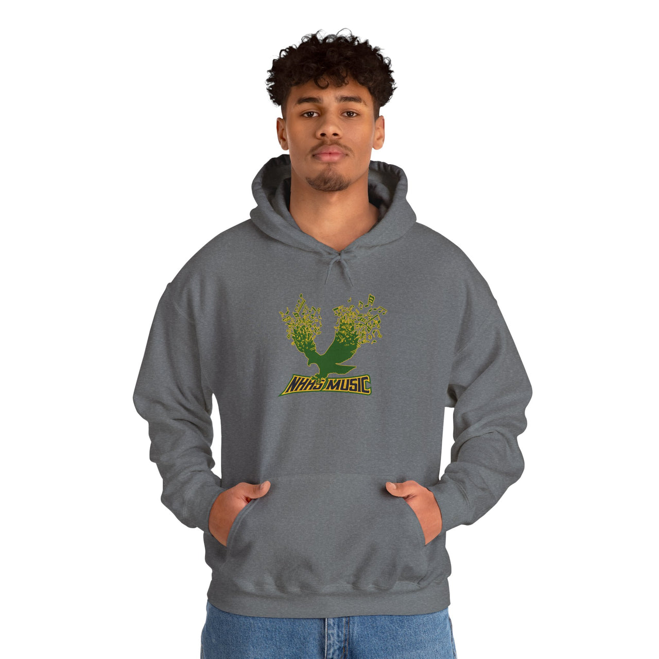 NHHS Music Unisex Hoodie, Eco-Friendly Sweatshirt, Gift for Music Lovers, Fall Fashion, Inspirational Apparel