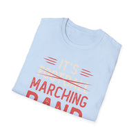 Marching Band Season Unisex T-Shirt, Softstyle Tee, Music Lover Gift, Band Member Apparel, Back to School, Football Season Tee - To Be Designs