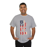 Bluffton South Carolina, Patriotic Unisex Heavy Cotton Tee, Casual Wear, Gift for Independence Day, Everyday Fashion, USA Pride Shirt