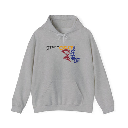 The Old Line State Vibrant Graphic Hooded Sweatshirt - Cozy Unisex Fashion, Perfect for Casual Outings, Gift for Friends, Stay Warm This Winter, Trendy [...]