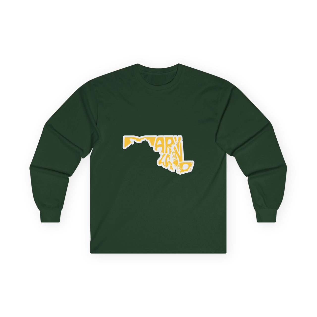 Maryland State Unisex Long Sleeve Tee