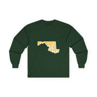 Maryland State Unisex Long Sleeve Tee