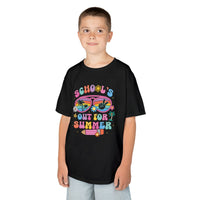 Summer Vibes Kids Tee, School's Out Shirt, Kids Summer T-Shirt, Fun Graphic Tee, Youth Casual Wear - To Be Designs
