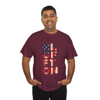 Bluffton South Carolina, Patriotic Unisex Heavy Cotton Tee, Casual Wear, Gift for Independence Day, Everyday Fashion, USA Pride Shirt
