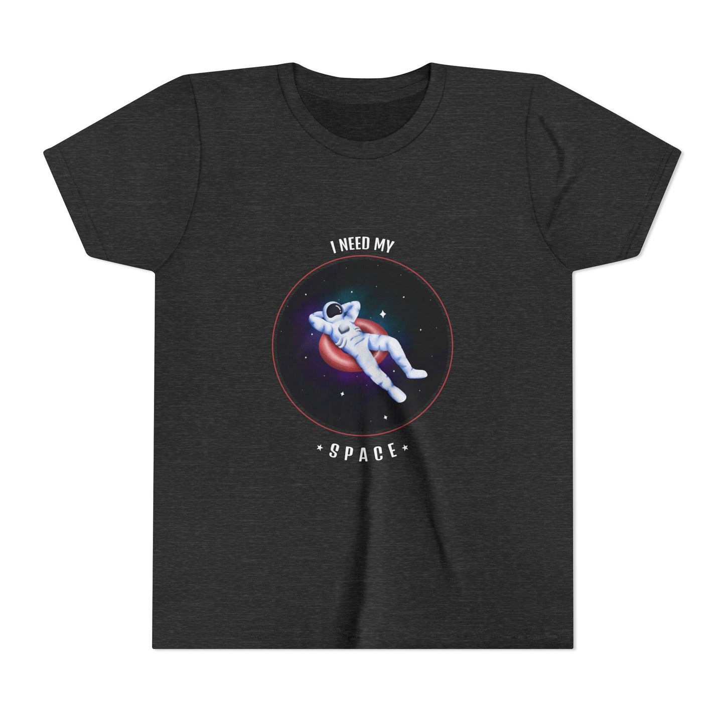 Youth Space-Themed Short Sleeve Tee - "I Need My Space" - Galaxy T-Shirt for Kids, Astronaut Gift, Children's Apparel, Birthday Gift, [...]